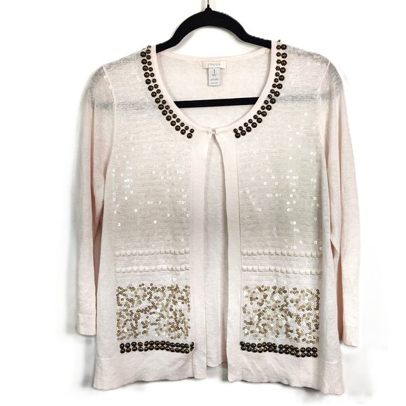 CHICOS & C BANKS & MORE Career Casual BUNDLE Medium Women's Blouses Mixed Lot - Picture 3 of 8